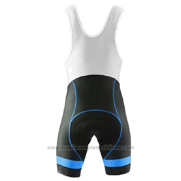 2017 Abbigliamento Ciclismo Biemme Identity Nero e Blu Manica Corta e Salopette
